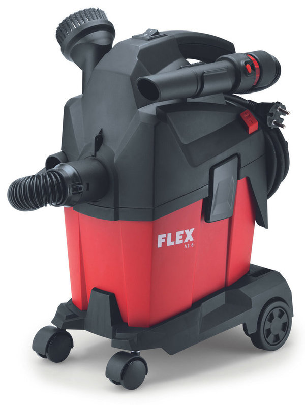 Flex Kombi-Bohrhammer CHE 5-40 SDS-max 5 kg+ Staubsauger VC 6 L MC # 505994