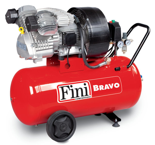 Fini Bravo 592-90-4 Kolbenkompressor 2 Zylinder V 3KW/400V #2705990