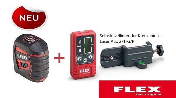 Flex Kreuz­li­ni­en-La­ser ALC 2/1-G/R #517.666 NEU