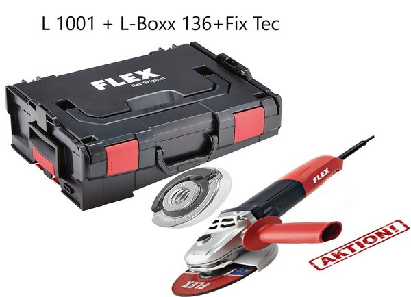 Flex L 1001 Winkelschleifer 1010 Watt in L-Boxx* 136 + Fic Tec # 438.324
