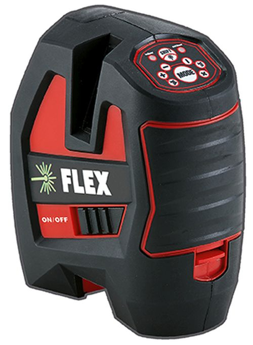 FLEX Selbstnivellierender Kreuzlinien-Laser mit Empfängermodus ALC 3/1-G/R # 509841